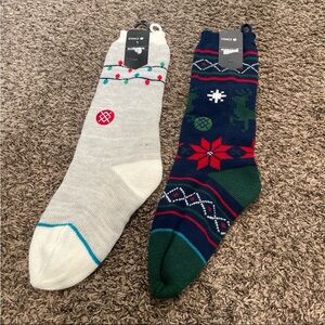 Stance NWT bundle of two Christmas stockings